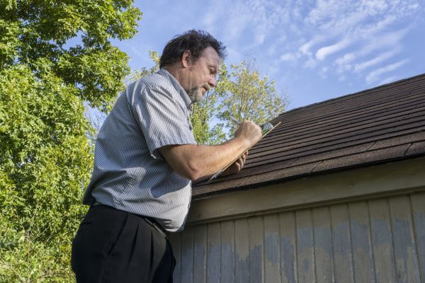 Roof Damage Inspection in Springfield