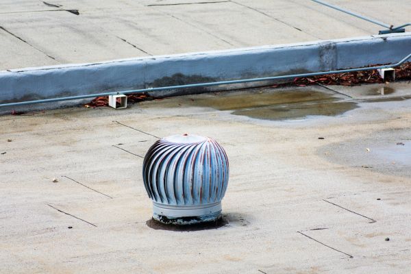 Flat Roof Vent Installation in Springfield