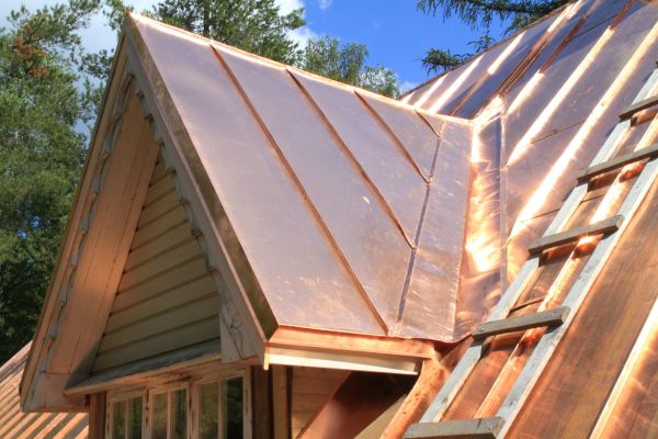 Copper Roof Construction in Springfield